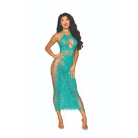 Dreamgirl Agate Bodystocking Gown Lingerie Dreamgirl 