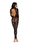 Dreamgirl Black Gloved Bodystocking Lingerie Dreamgirl 