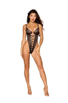 Dreamgirl Black Teddy Lingerie Dreamgirl 