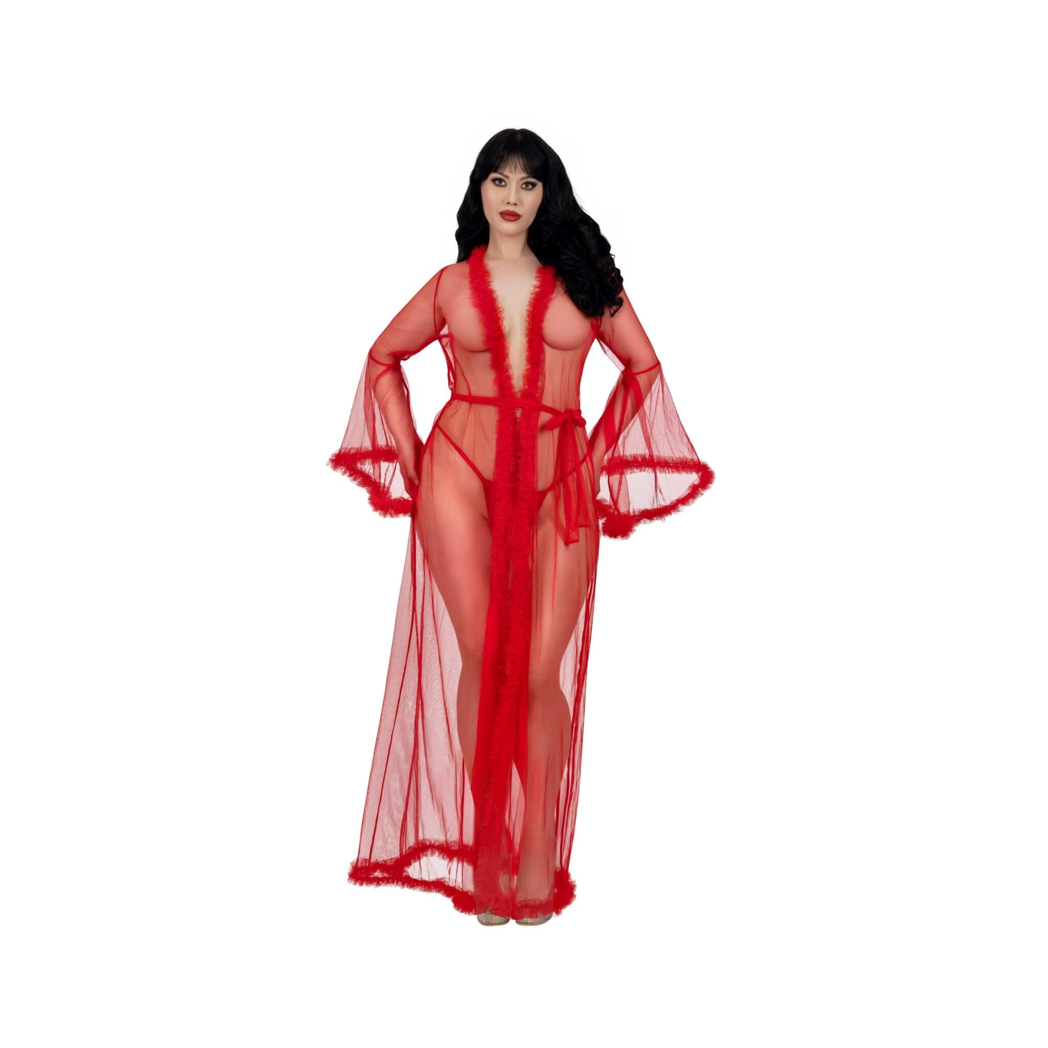 Dreamgirl Boudoir Robe Lingerie Dreamgirl 