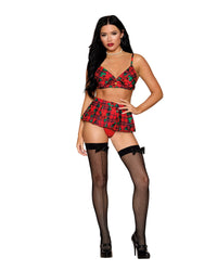 Dreamgirl Bralette & Mini Skirt Lingerie Dreamgirl 