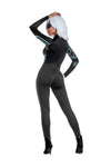 Dreamgirl Cyber Jumpsuit with Belt Detail and Reflective Glasses Women’s Costume – Futuristic Outfit Costume Dreamgirl