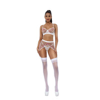 Dreamgirl Dallas 3-Pc Garterbelt Set Lingerie Dreamgirl 