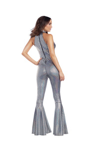 Dreamgirl Disco Diva Jumpsuit Women’s Costume – 70s Retro Funky Party Outfit Costume Dreamgirl 