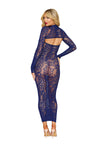 Dreamgirl Eclipse Bodystocking Gown & Shrug Lingerie Dreamgirl 