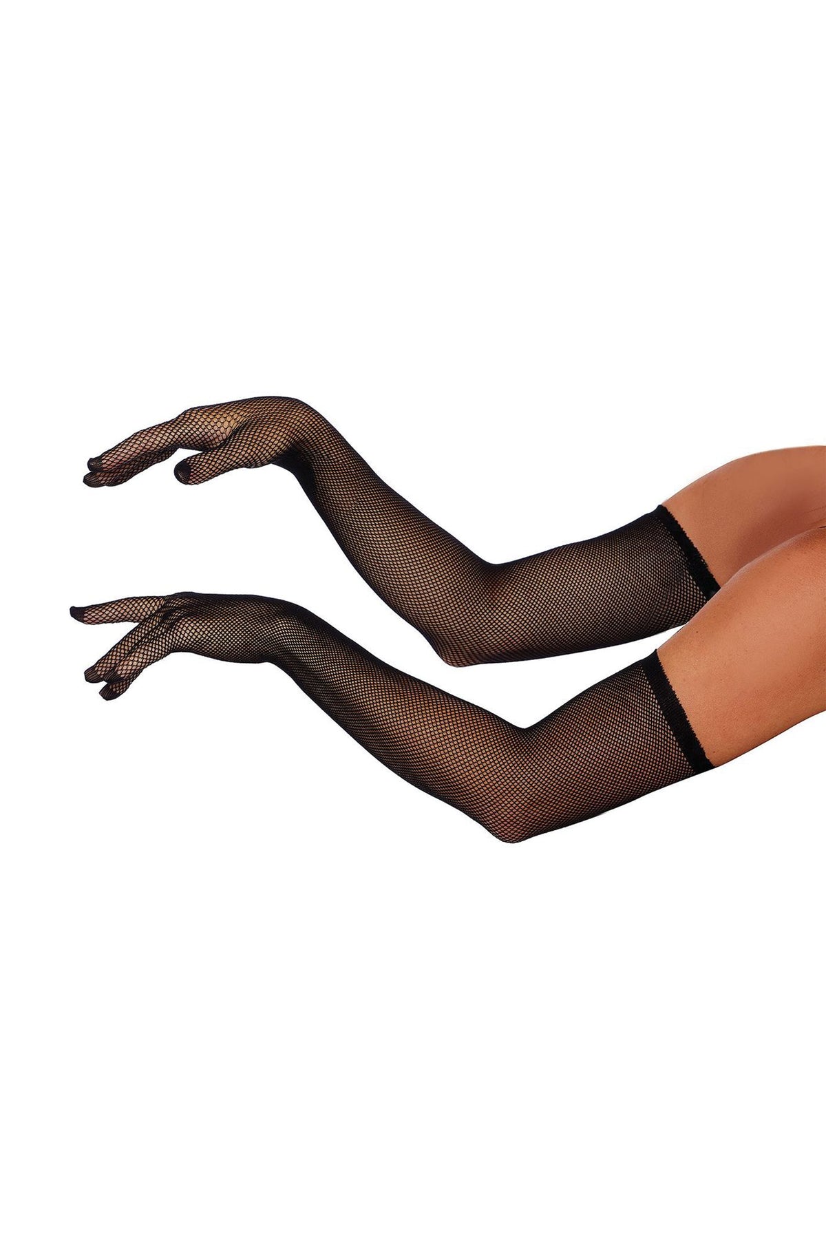 Dreamgirl Fishnet Gloves Women's Costume Dreamgirl 