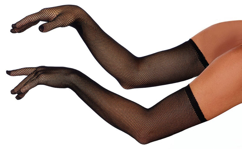 Dreamgirl Fishnet Gloves Women's Costume Dreamgirl
