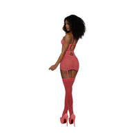 Dreamgirl Garter Chemise Set with Thong Dreamgirl 
