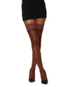 Dreamgirl Laced Stay-up Sheer Thigh High Thigh Highs Dreamgirl 