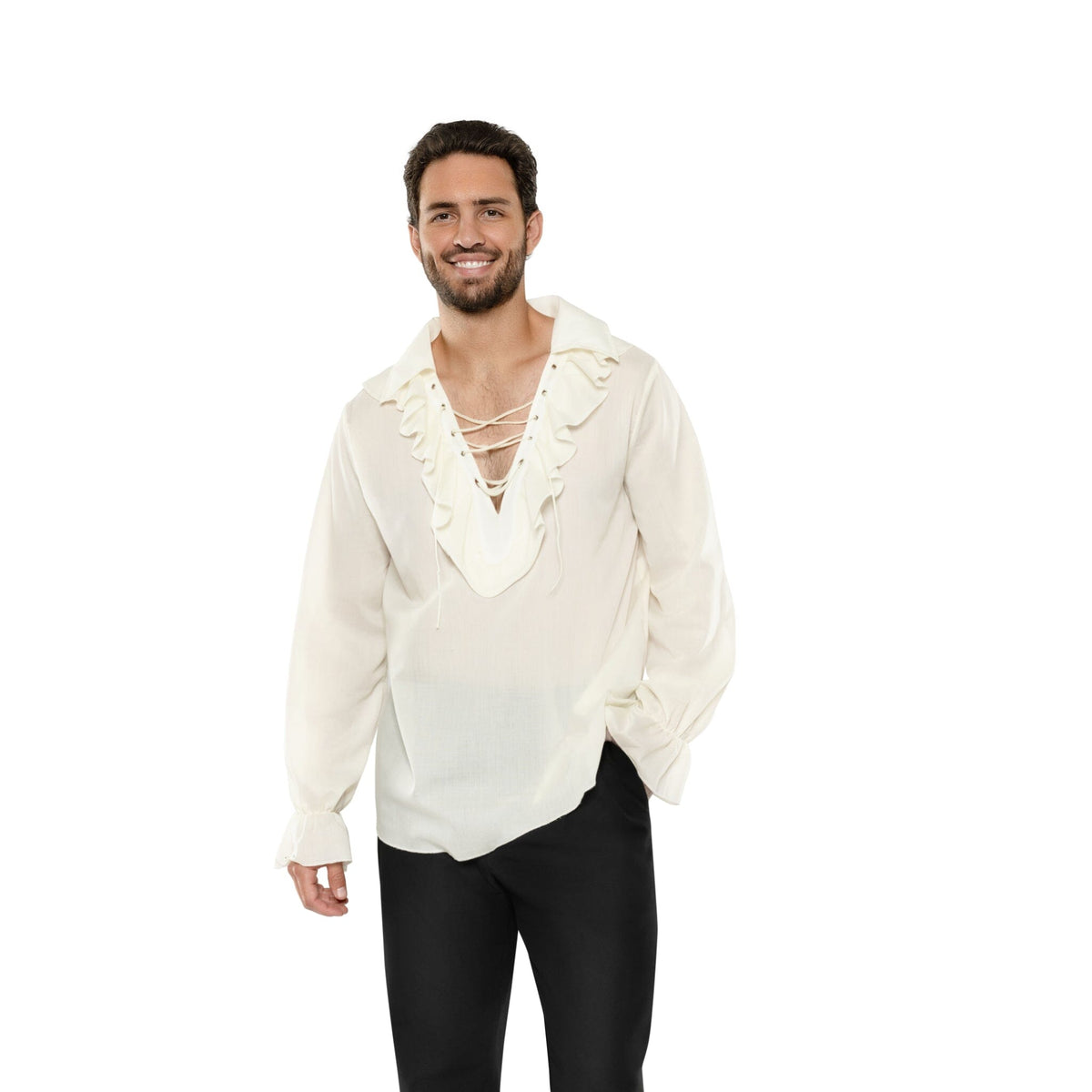 Dreamgirl Men's Men's Ruffled Shirt Costume Costume Dreamgirl 
