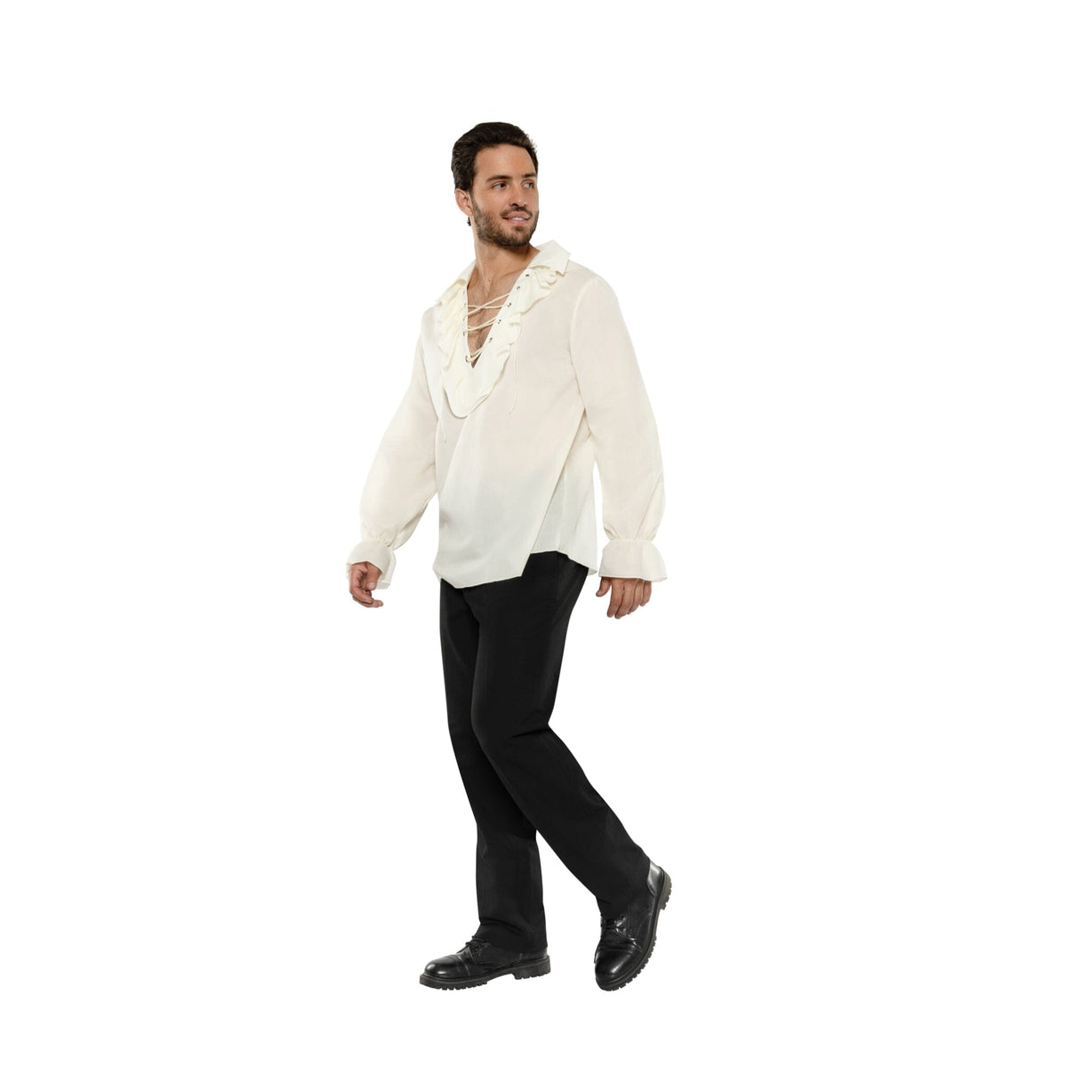 Dreamgirl Men's Men's Ruffled Shirt Costume Costume Dreamgirl 