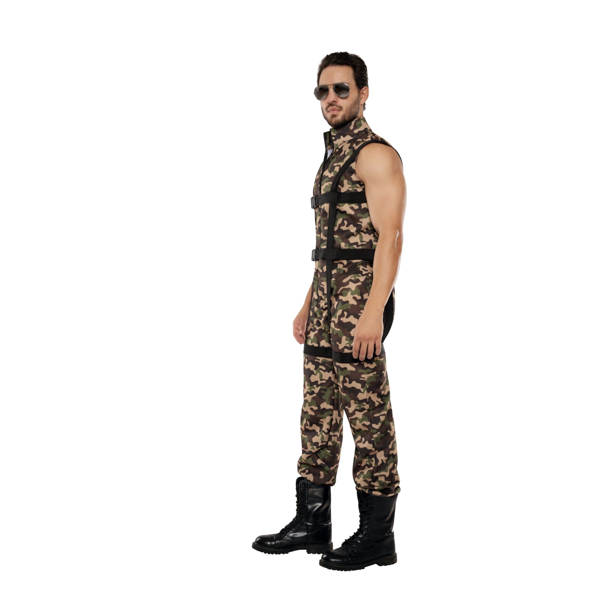 Dreamgirl Men's Paratrooper Costume Costume Dreamgirl 