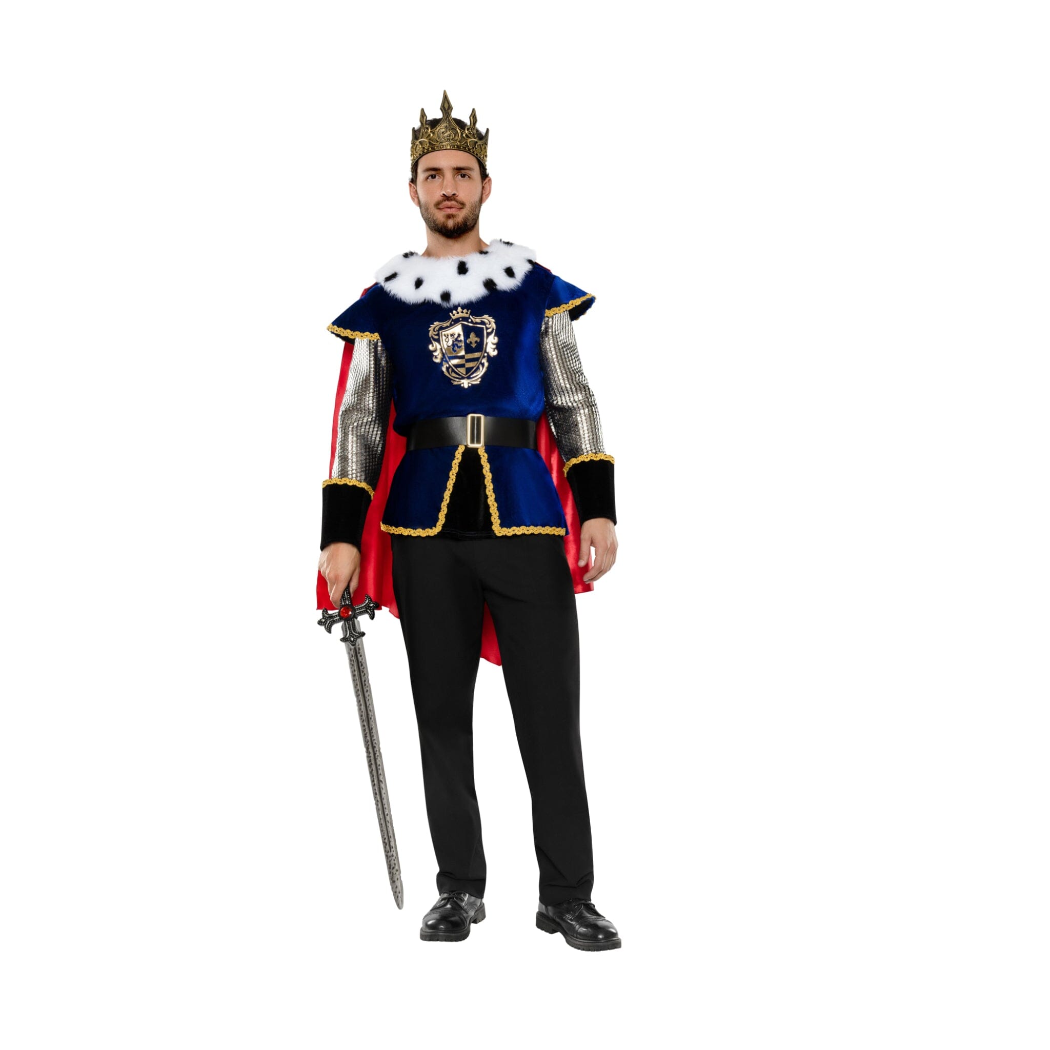 Dreamgirl Men's Regal King Costume Costume Dreamgirl 