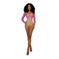 Dreamgirl Ombre Net Bodystocking Dreamgirl 