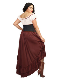 Dreamgirl Plus Saloon Gal Women's Costume Dreamgirl 