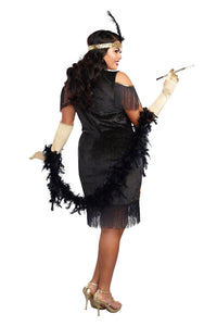 Dreamgirl Plus Swanky Flapper Women's Costume Dreamgirl 
