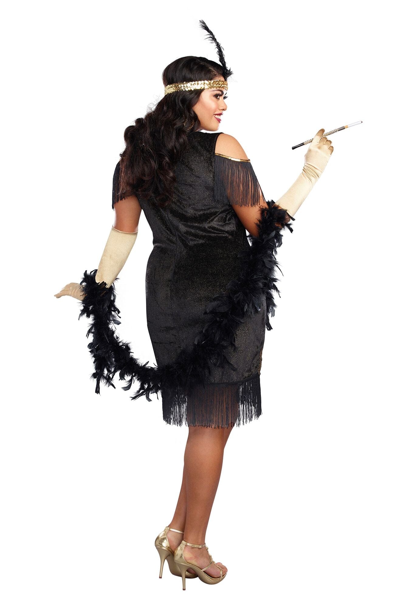 Dreamgirl Plus Swanky Flapper Women's Costume Dreamgirl 