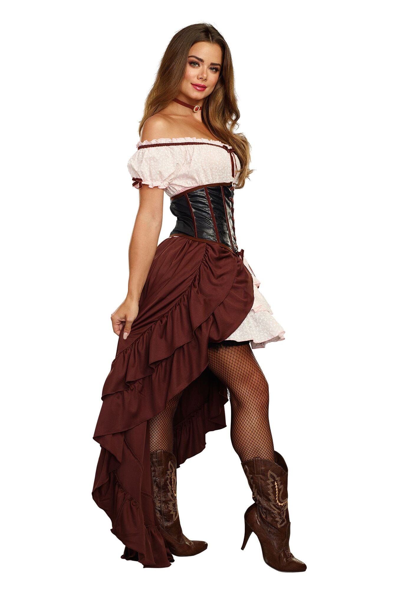 Dreamgirl Saloon Gal Women's Costume Dreamgirl S 