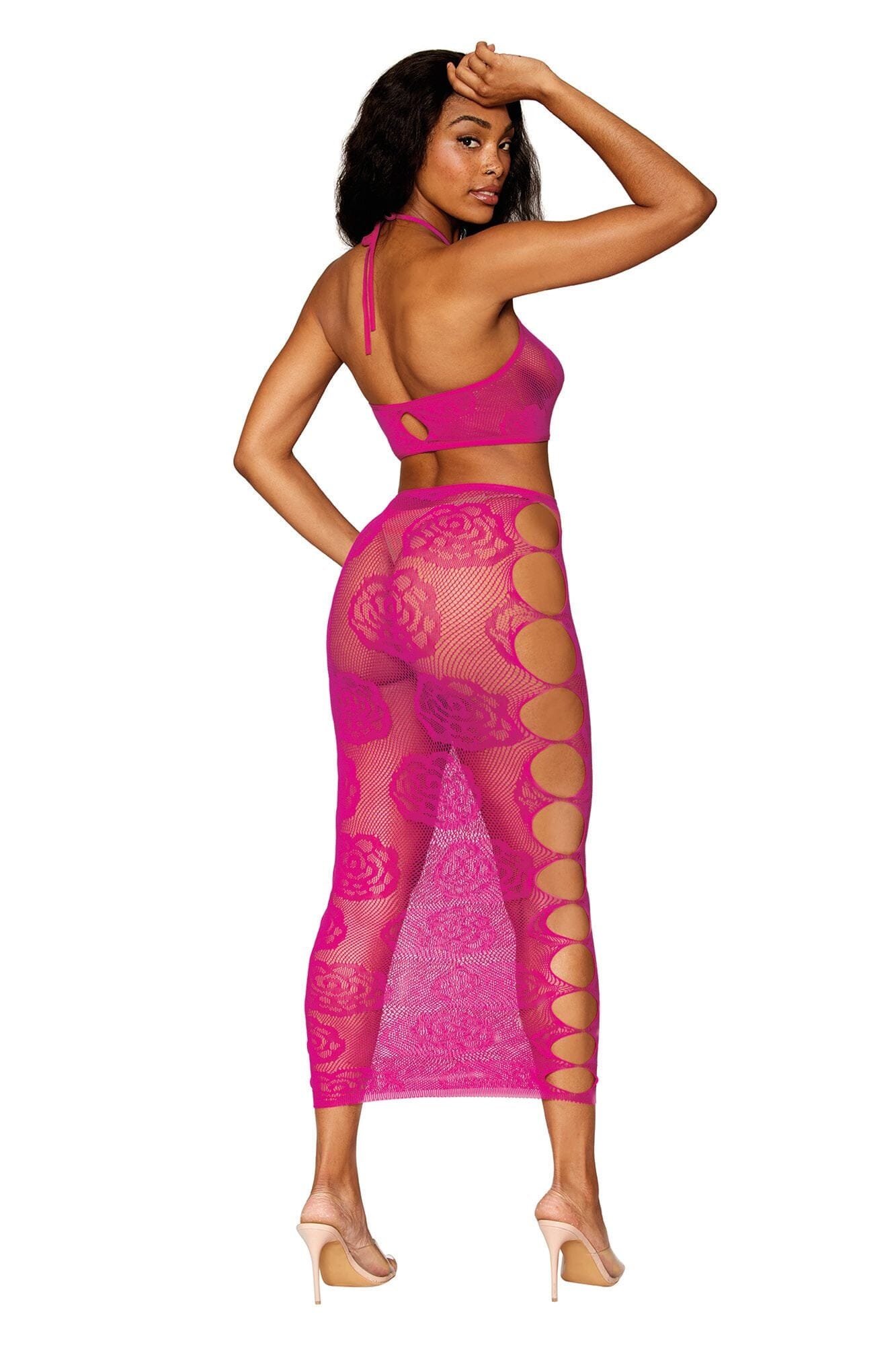 Dreamgirl Seamless Bralette and Long Skirt Set Bralette set Dreamgirl 