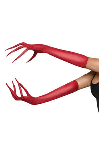 Dreamgirl Spindly Gloves Dreamgirl Red 
