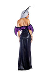 Dreamgirl Succubus Halter Dress with Wing Neckline Women’s Costume – Fantasy Halloween Outfit Costume Dreamgirl