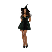 Dreamgirl Women's Green Witch Costume Costume Dreamgirl 