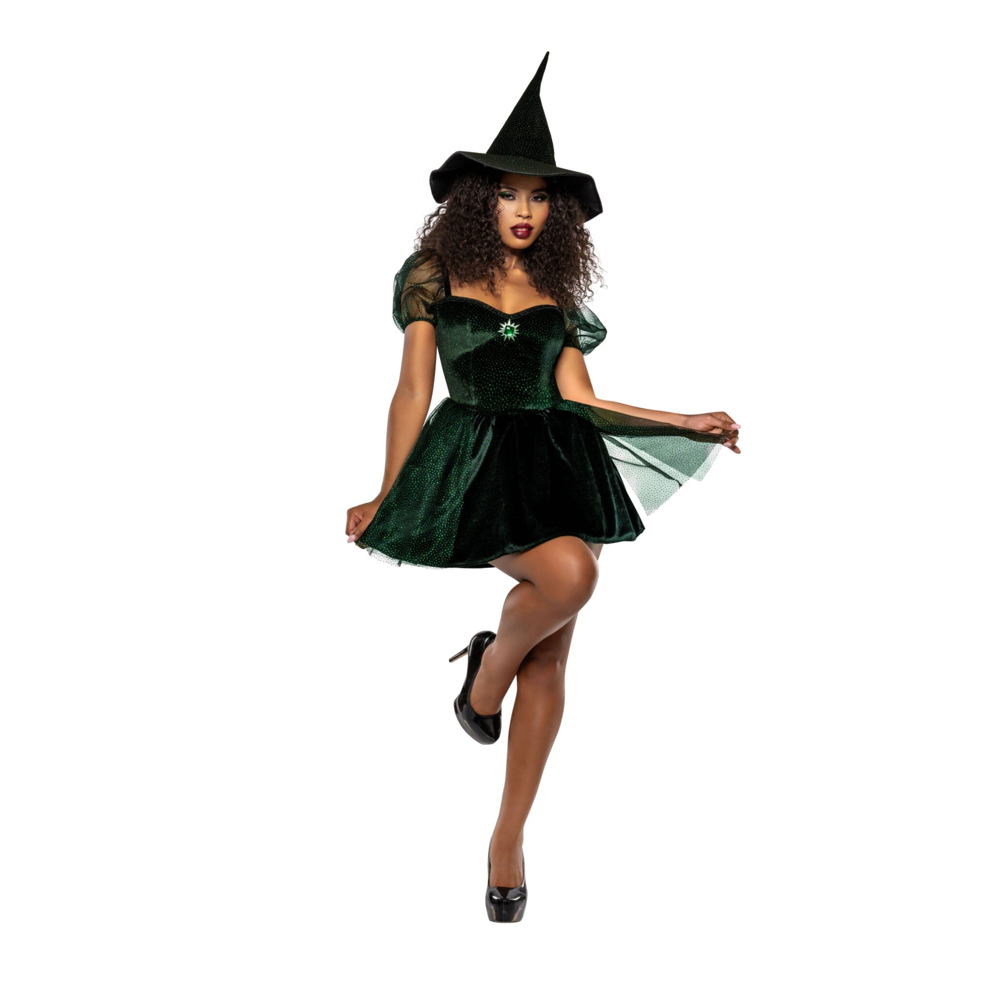 Dreamgirl Women's Green Witch Costume Costume Dreamgirl 
