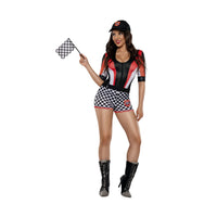 Dreamgirl Women's Moto Racer Costume Costume Dreamgirl 