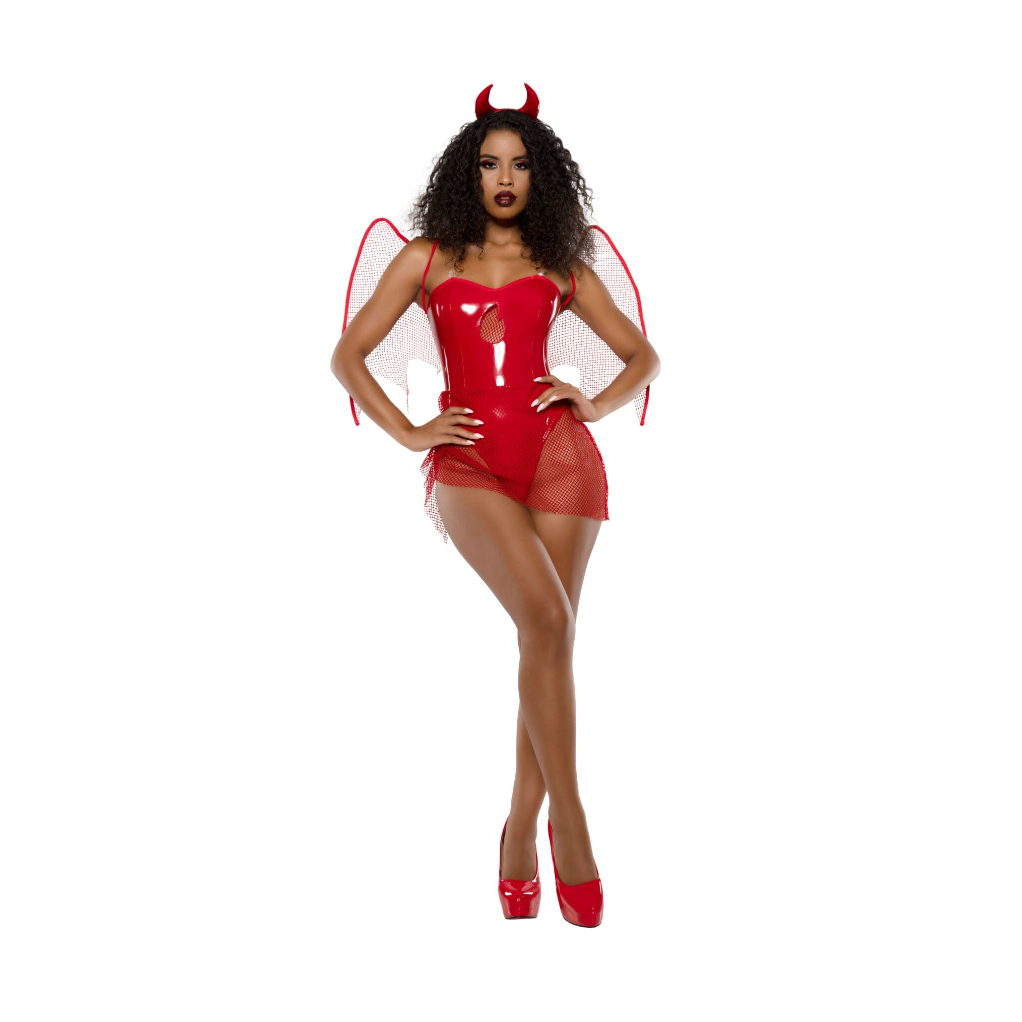 Dreamgirl Women's Short & Sweet Devil Costume Costume Dreamgirl 