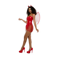 Dreamgirl Women's Short & Sweet Devil Costume Costume Dreamgirl 