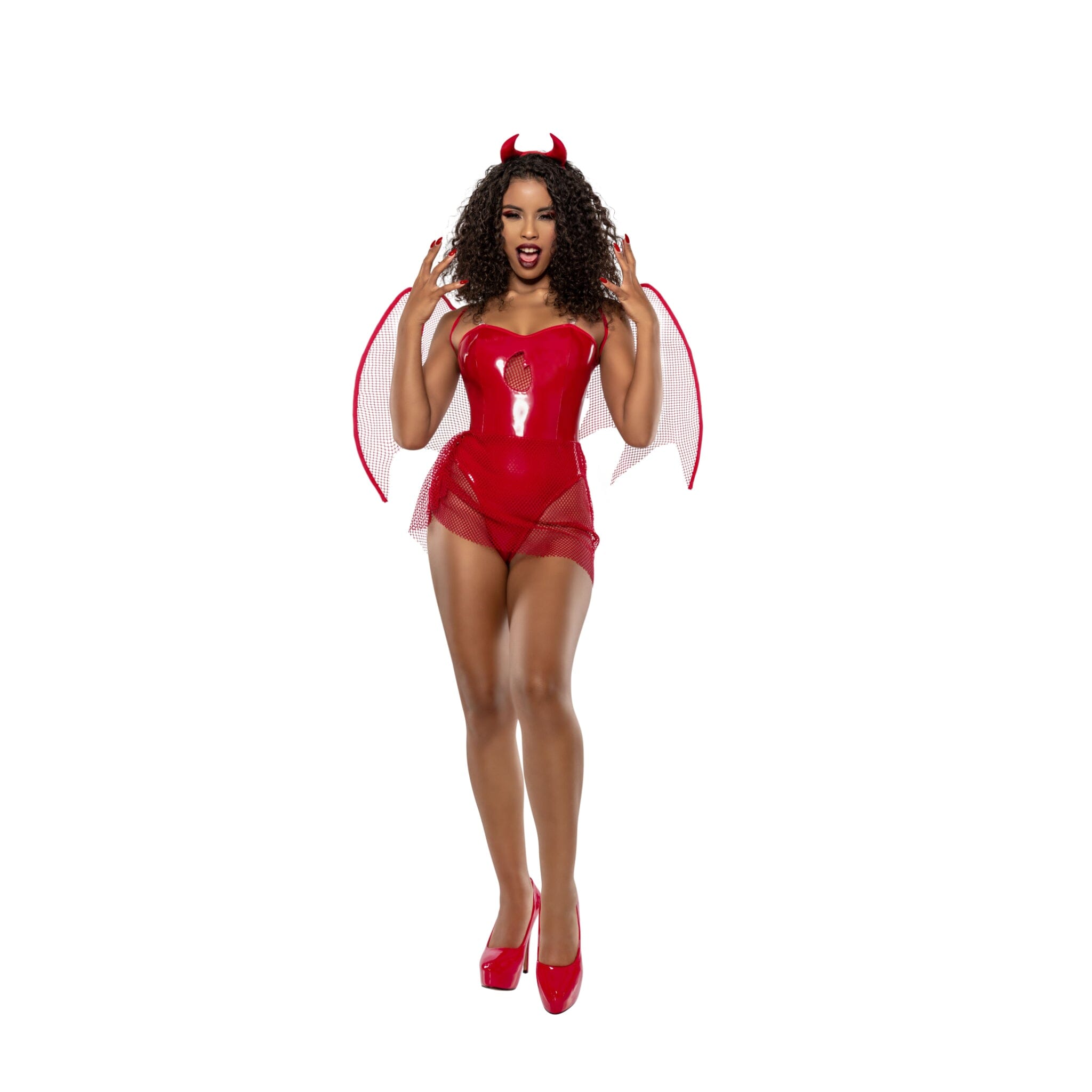 Dreamgirl Women's Short & Sweet Devil Costume Costume Dreamgirl 