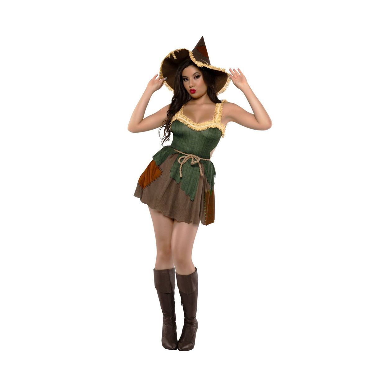 Dreamgirl Women's Sweet Scarecrow Costume Costume Dreamgirl 