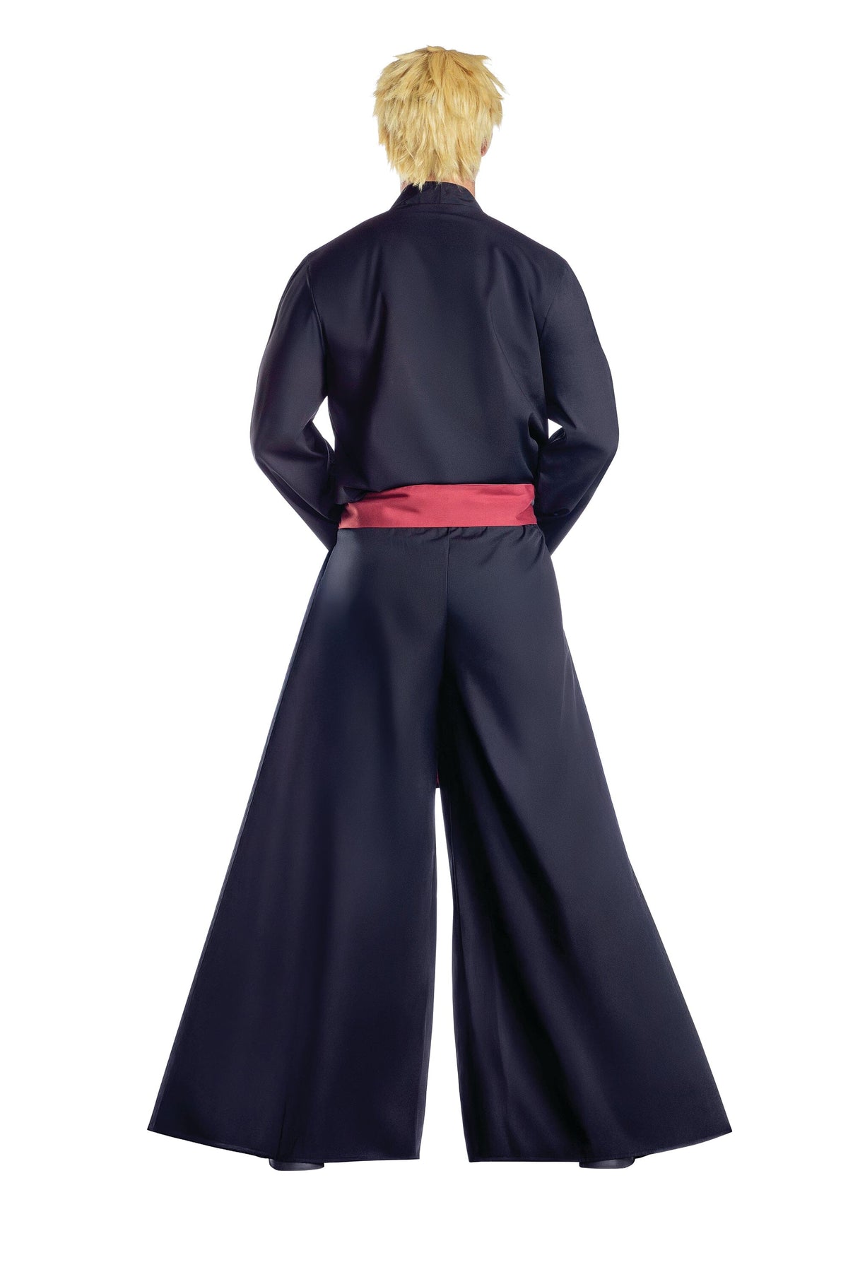 Dreamguy Samurai Kimono-Inspired Woven Wrap Shirt Men’s Costume – Japanese Warrior Outfit Costume Dreamgirl