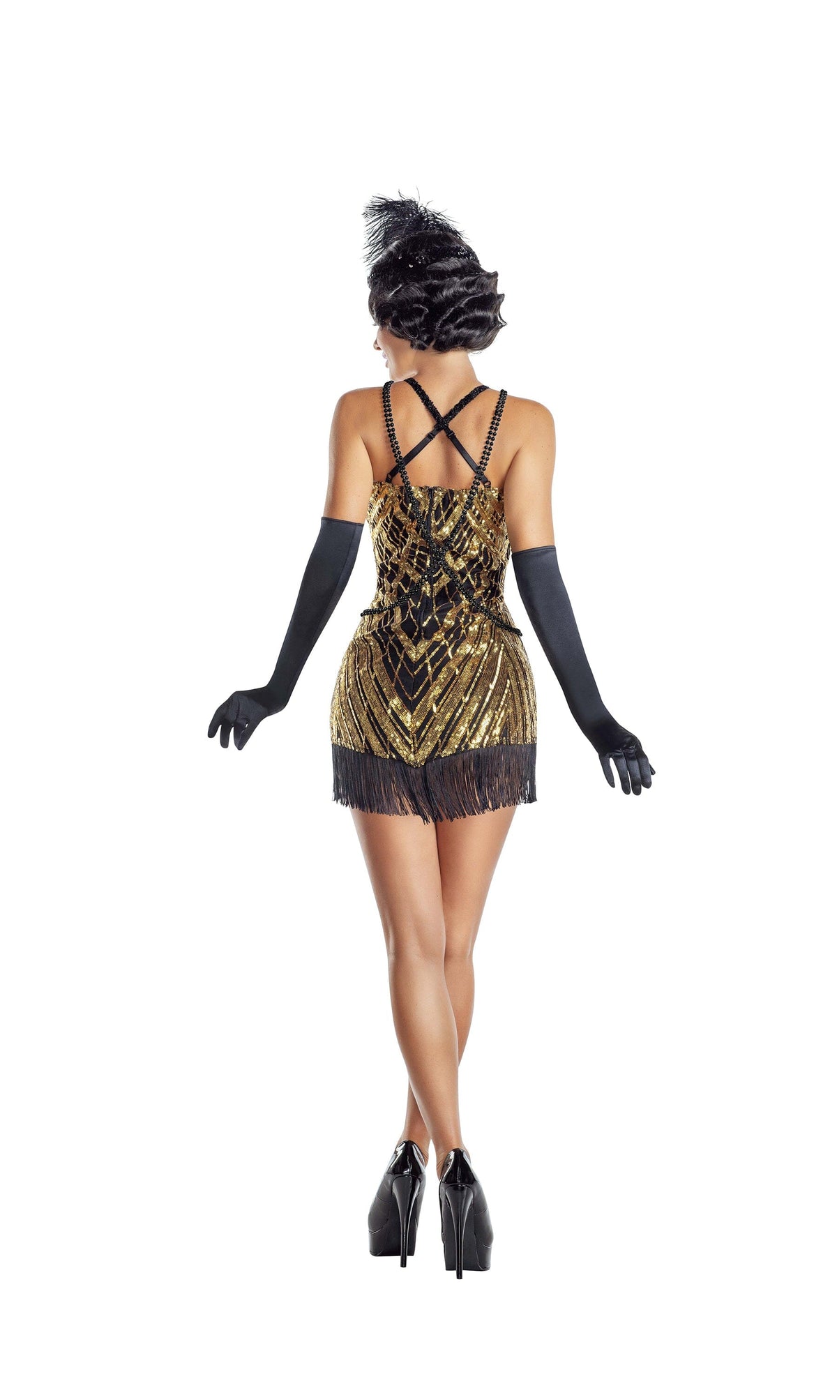 Party King Art Deco Flapper - Small Sexy Costumes PartyKing