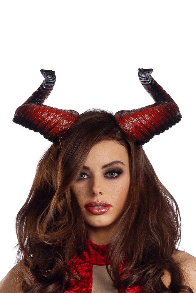 Party King Curved Demon Horns Costumes PartyKing