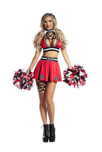 Party King Hellbent Cheerleader Costumes PartyKing