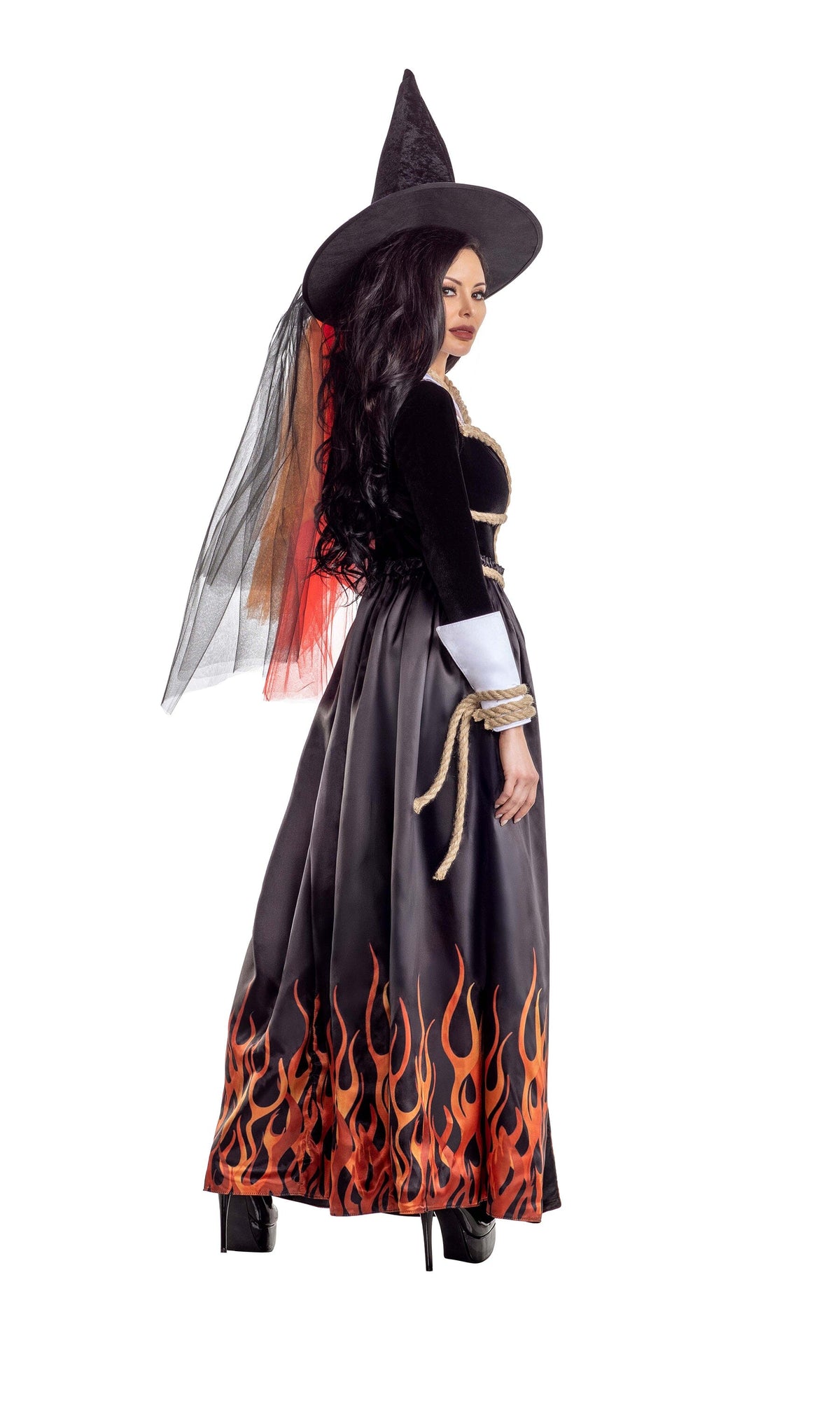 Party King Hellfire Witch - Small Sexy Costumes PartyKing