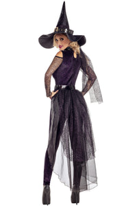 Party King Midnight Violet Witch Costumes PartyKing 