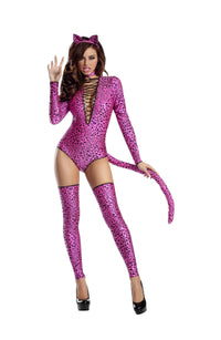 Party King Pink Leopard Costumes PartyKing