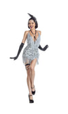 Party King Platinum Flapper Sexy Costumes PartyKing
