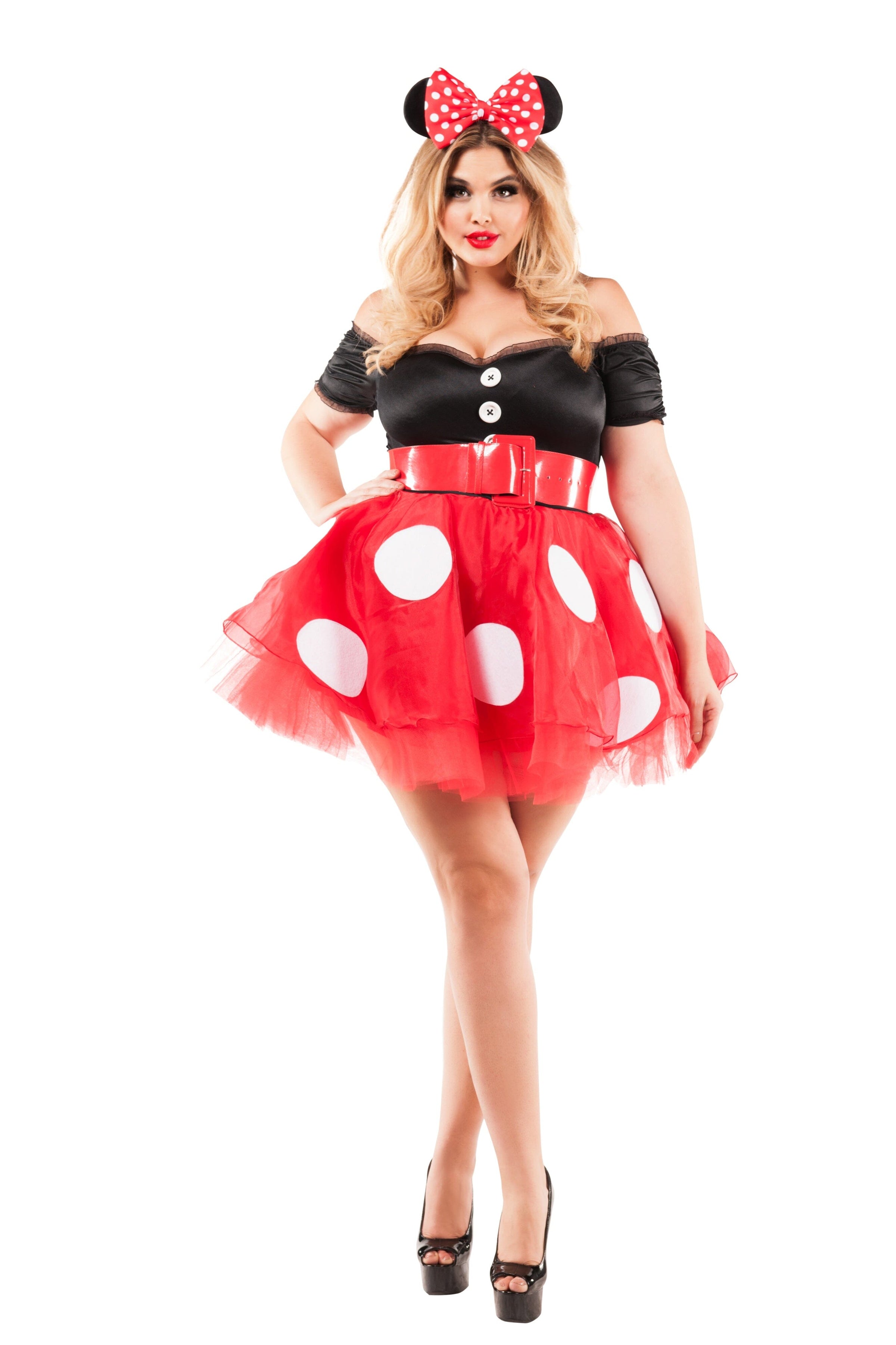 Party King Plus Coquette Mouse Costumes Party King 1X 