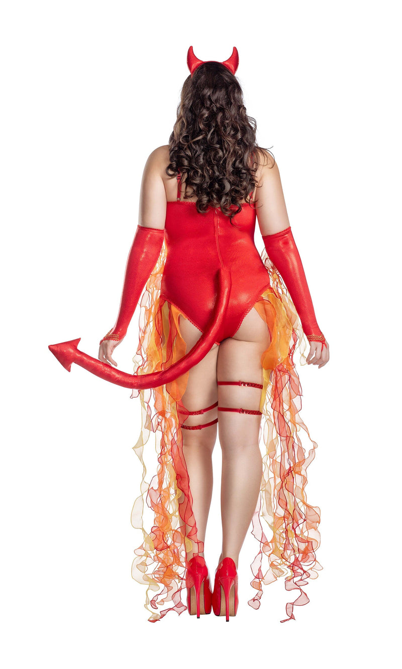 Party King Plus Flamin' Devil - 1X Sexy Costumes PartyKing 