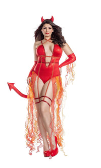 Party King Plus Flamin' Devil - 1X Sexy Costumes PartyKing 