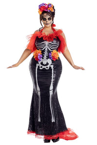Party King Plus Glamour Muerta Costumes PartyKing-1