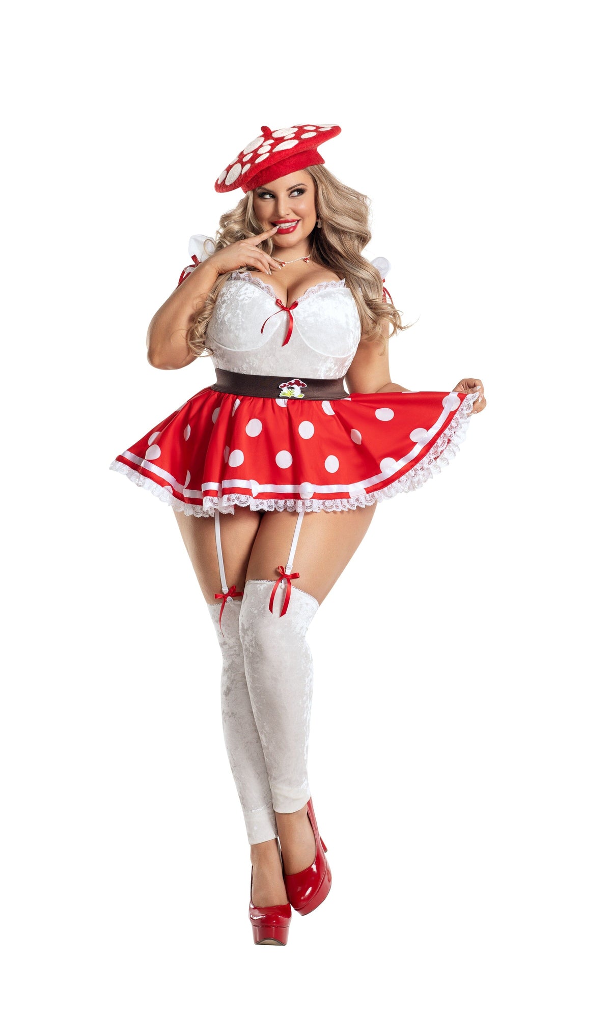 Party King Plus Mushroom Cutie Costumes Party King 1X 