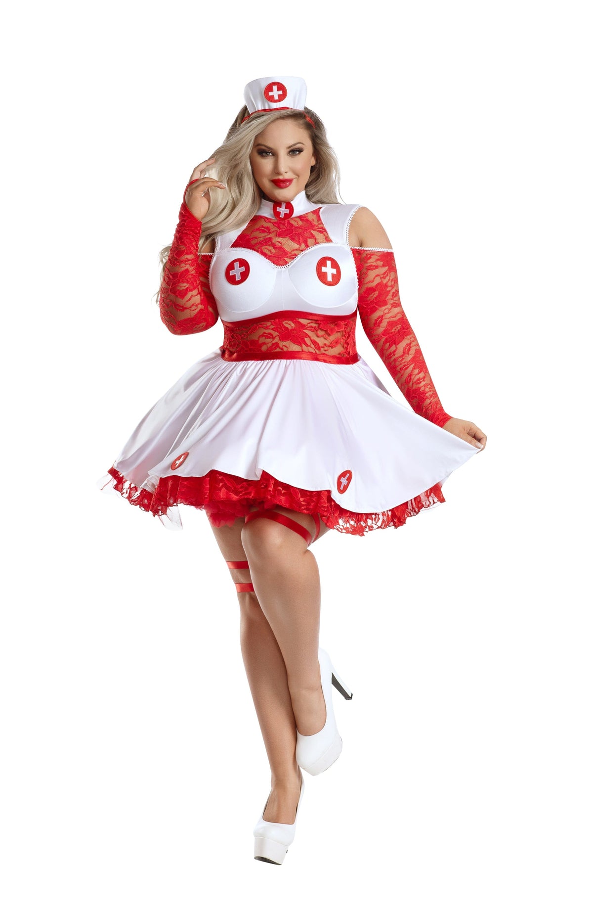 Party King Plus Nurse Lacey Dreamgirl 1X 