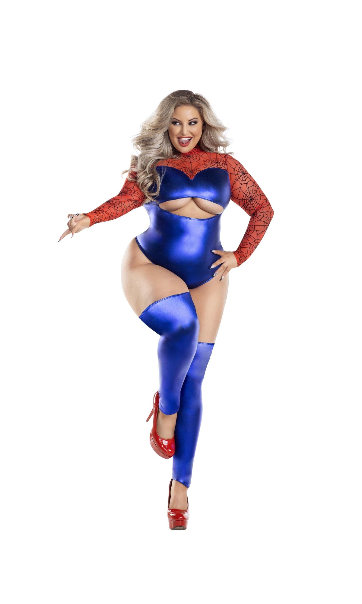 Party King Plus Spiderweb Hero Costumes PartyKing