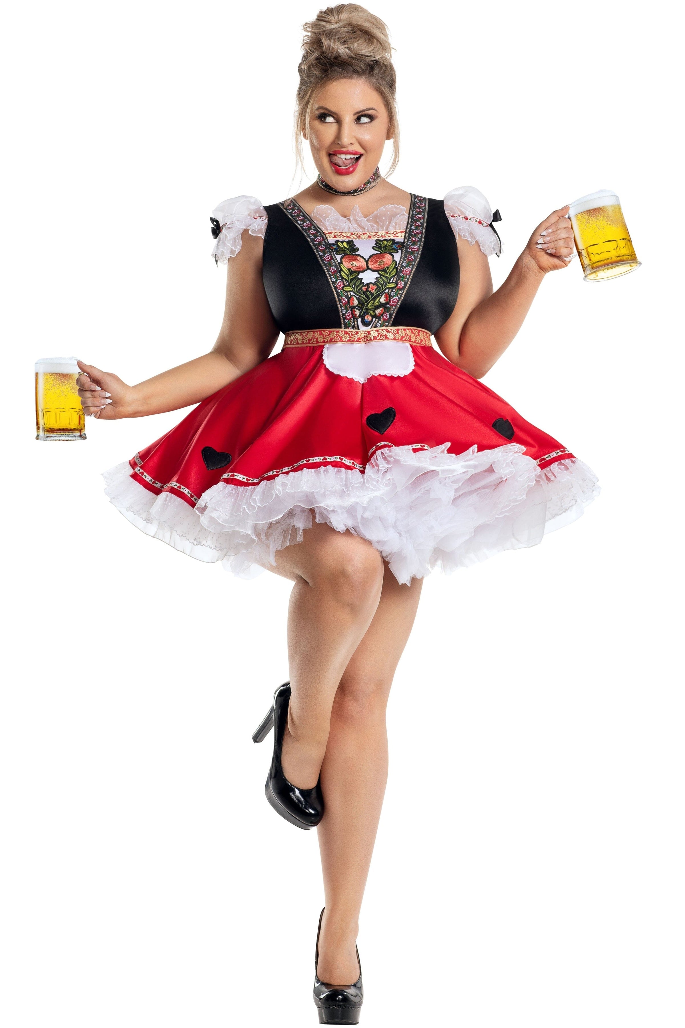Party King Plus Sweetheart Beer Maiden Costumes PartyKing 1X 