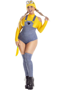 Party King Plus Yellow Henchbabe Costumes PartyKing 1X 