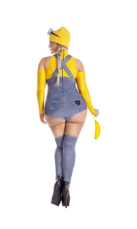 Party King Plus Yellow Henchbabe Costumes PartyKing-2